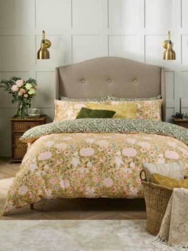 Double Bough Gold Bedding
