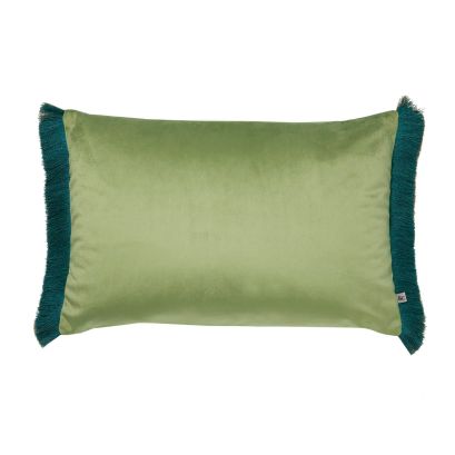 Fringe Opulence Lush Jewel 40x60 Feather Cushion