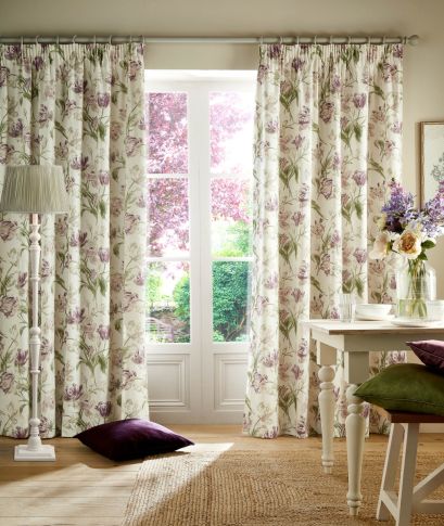 Gosford Grape Ready Made Curtains