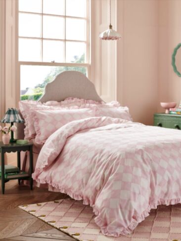 Hand Painted Diamond Sorbet Bedding