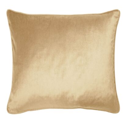 Nigella Antique Gold 50x50cm Microfibre Cushion