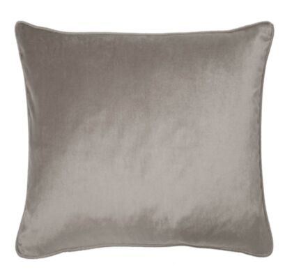 Nigella Pale Charcoal 50x50cm Microfibre Cushion