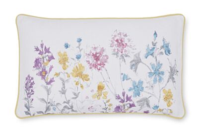 Wild Meadow Multi 30x50cm Feather Cushion