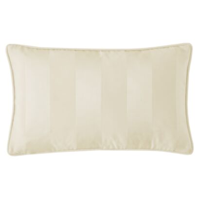 Lille Stripe Oyster 30x50cm Microfibre Cushion