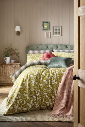 Litton Olive Green Bedding
