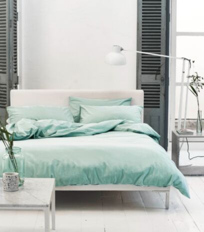 Loweswater Porcelain Green Bedding