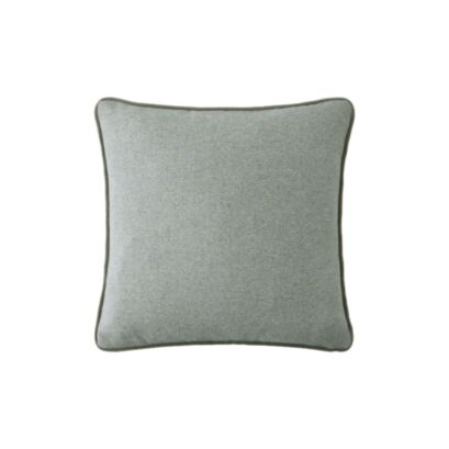Milbourne Herringbone Grey Sage 45x45cm Microfibre Cushion  