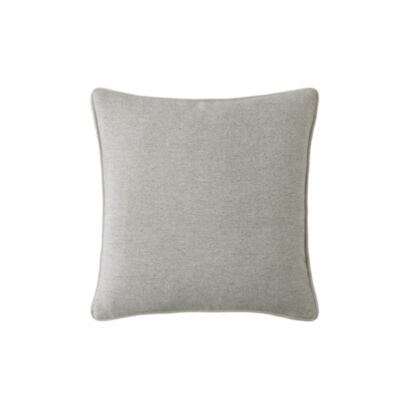 Milbourne Herringbone Truffle Natural 45x45cm Microfibre Cushion 