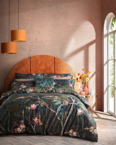 Night Garden Navy Bedding