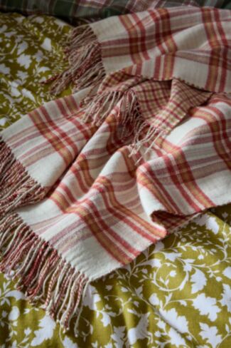Padbury Check Russet 150x200cm Throw
