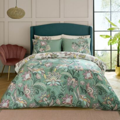 Passiflora Light Stone/sage Bedding