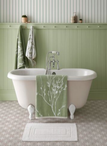 Pussy Willow Hedgerow Towels