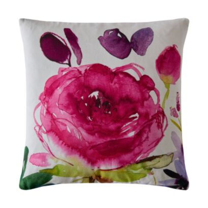 Rose Fuchsia Microfibre 45x45cm Cushion 
