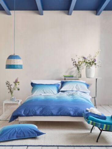 Savoie Cobalt Blue Bedding