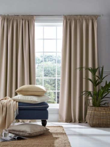Stephanie Natural Ready Made Curtains