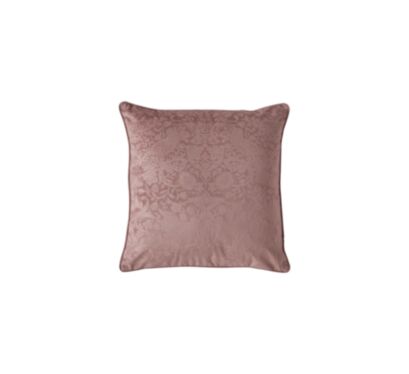 Strawberry Thief Embossed Tearose 50x50cm Microfibre Cushion
