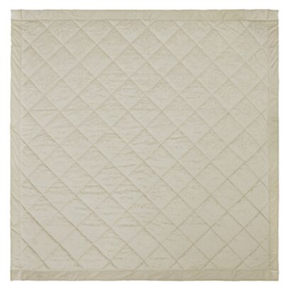 Strawberry Thief Embossed Oyster 235x235cm Quilted Bedspread