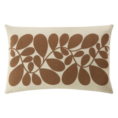 Sycamore Stripe Coffee Microfibre 40x60cm Cushion 