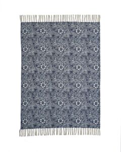 Marigold Indigo Blue 130x170cm Throw
