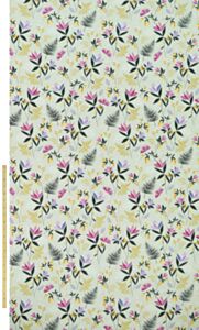 Orchard Floral Sateen Duckegg