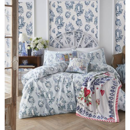 30 Years Pale Blue Bedding