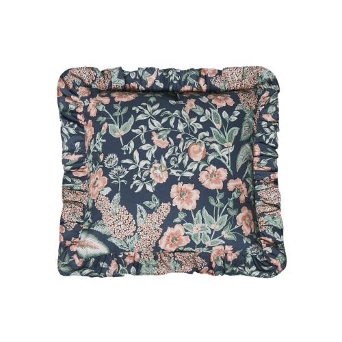 Cotswold Floral Ochre 45x45cm Poly Cushion | Ashley Wilde