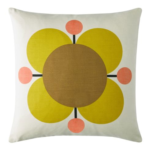 Atomic Flower Primrose 45x45cm Microfibre Cushion