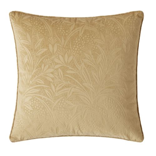 Barley Embossed Gold 50x50cm Microfibre Cushion