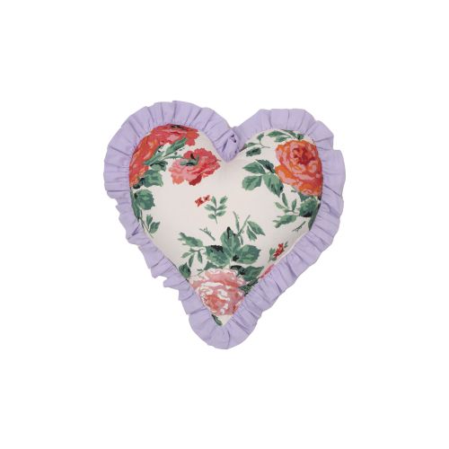 30 Years Heart Rose 35x35cm Pre-Filled Poly Cushion