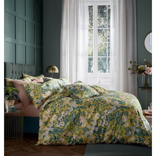 Cotswold Floral Ochre Bedding