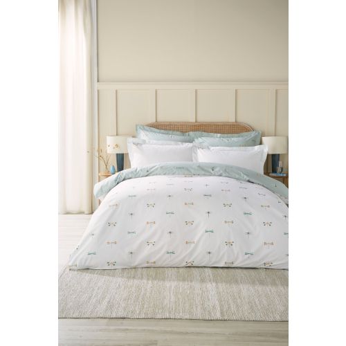 Dragonfly Pale Duckegg Bedding