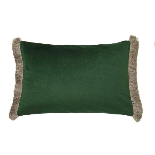 Fringe Opulence Emerald 40x60 Feather Cushion