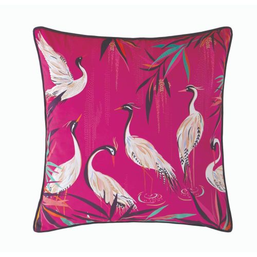 Heron Pink 50x50cm Feather Cushion