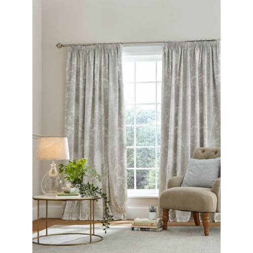 Josette Dove Grey Ready Made Curtains