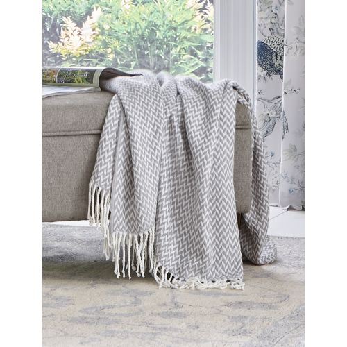 Arya Steel 140x180cm Throw