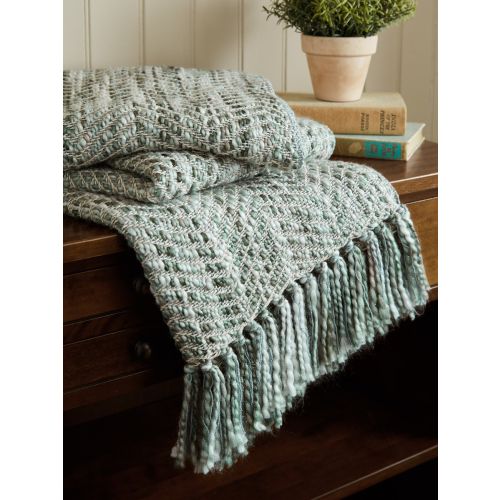 Liberton Sage Green 130x170cm Throw