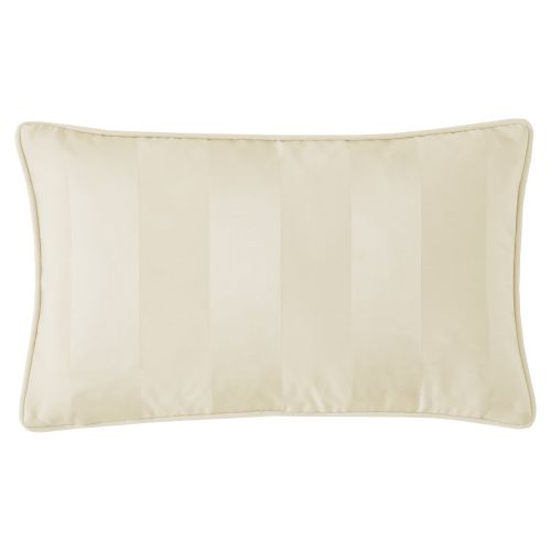 Lille Stripe Oyster 30x50cm Microfibre Cushion