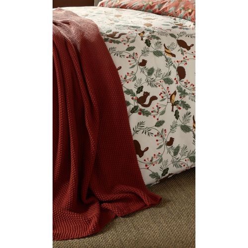 Parker Terracotta 125x150cm Throw