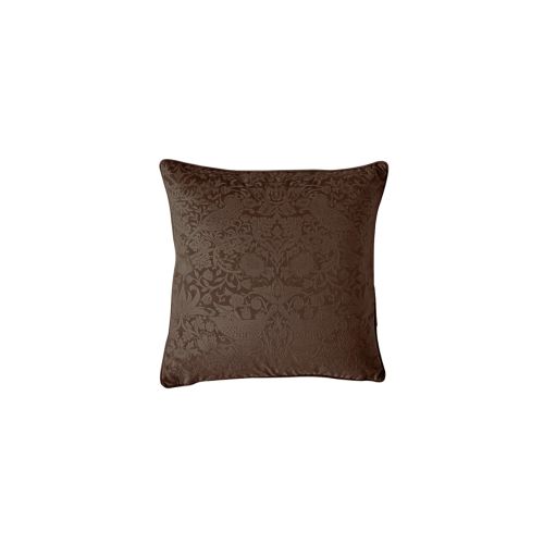 Strawberry Thief Embossed Chocolate 50x50cm Microfibre Cushion