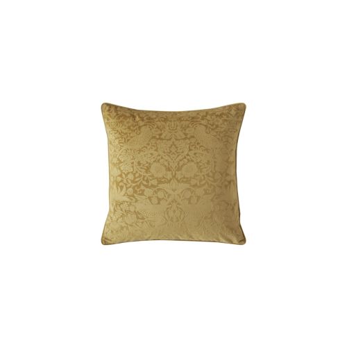 Strawberry Thief Embossed Cider 50x50cm Microfibre Cushion