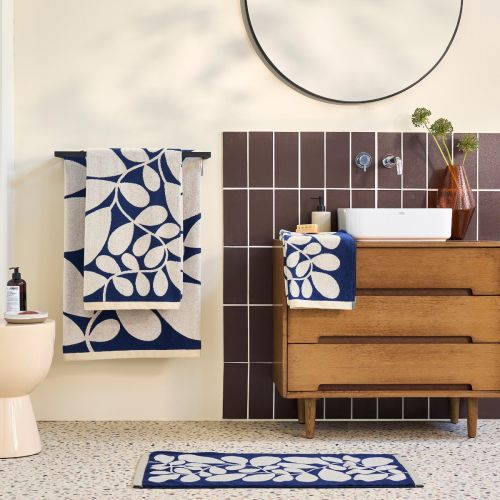 Sycamore Stripe Dusk Towels