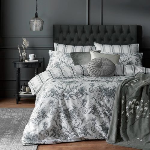 Tuileries Charcoal Bedding