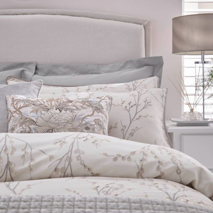 Pussy Willow Dove Grey Bedding Ashley Wilde